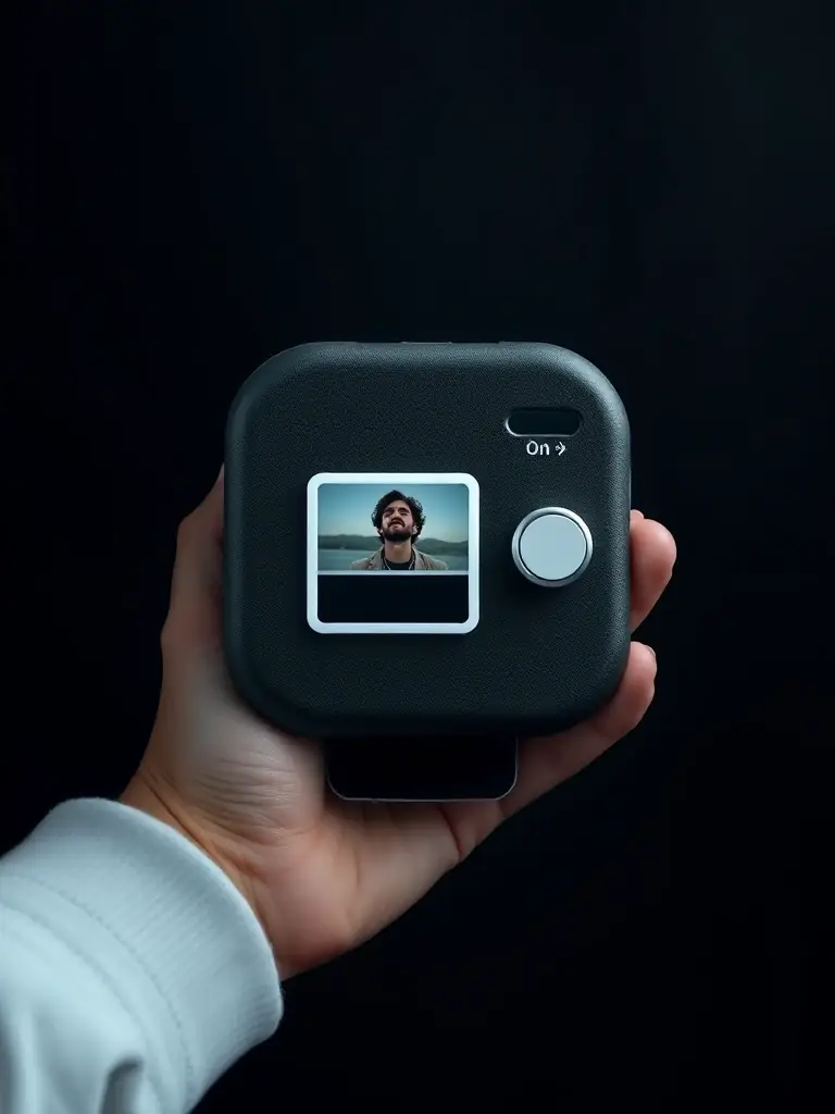An icon representing a user uploading an image, with a toggle switch indicating the optional nature of image uploads.