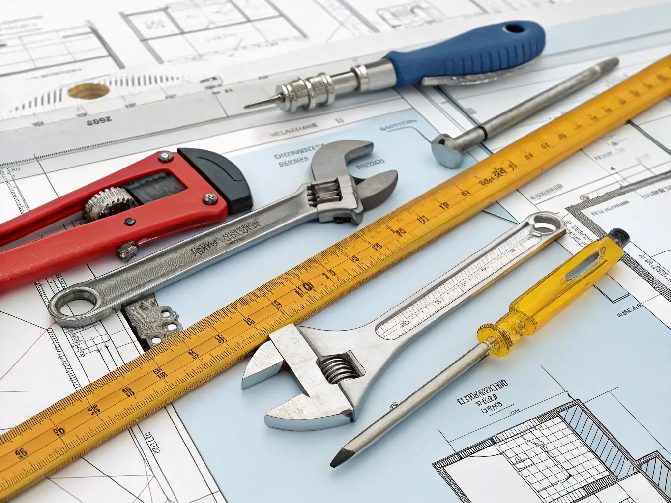 An image featuring a collection of tools and equipment, symbolizing various service offerings, with a focus on skilled trades and professional services.