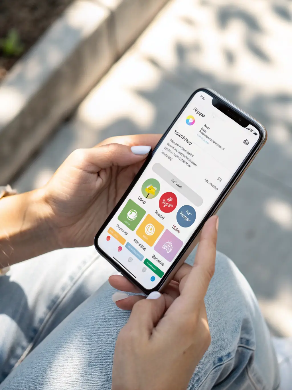 A clean, minimalist interface showcasing NeedHubs on a mobile device, emphasizing its speed and ease of use.